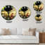 The Boy Collectioning Stars - Horloge murale fantaisie-90496885