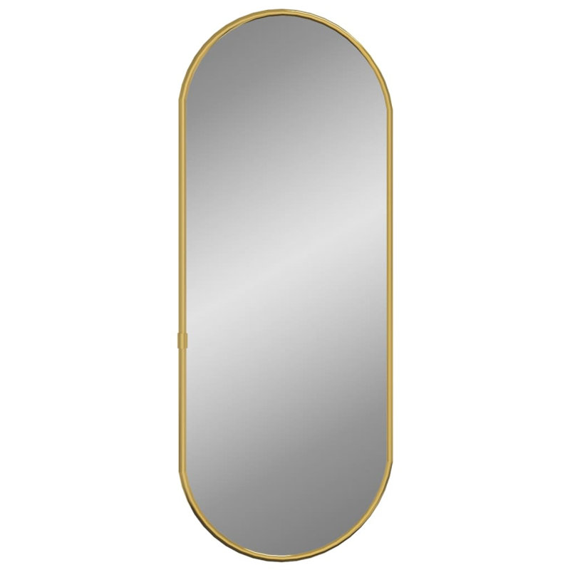 Kluk Wall Mirror, 25cm x 60cm, Gold