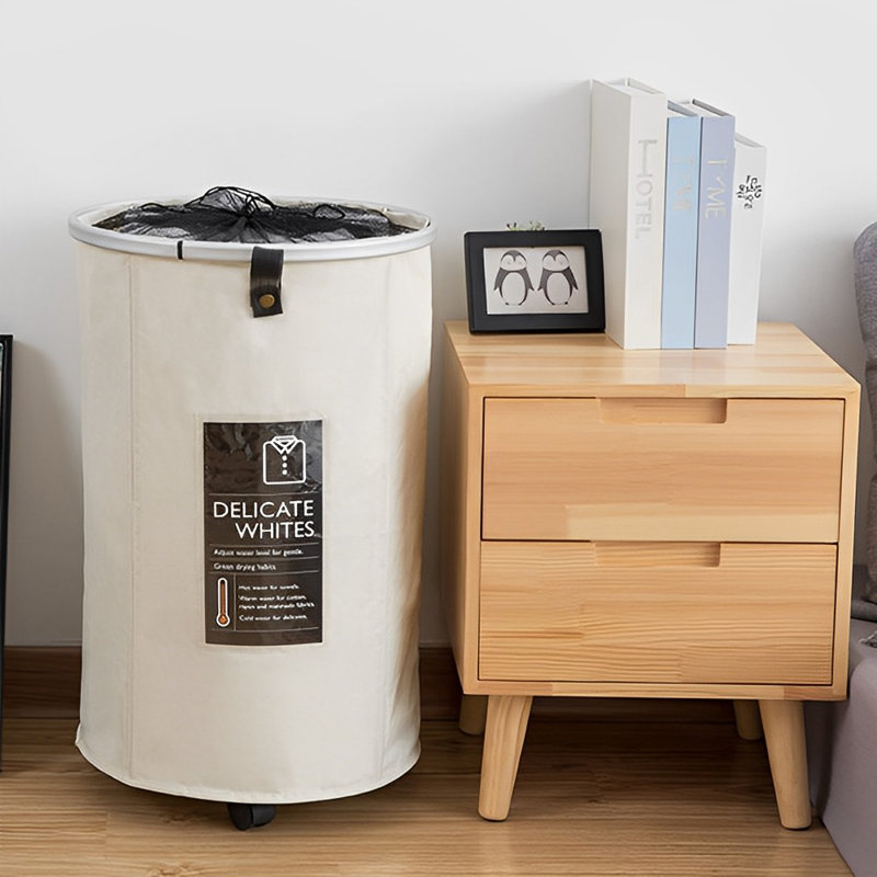 Rolling Laundry Hamper with Handles