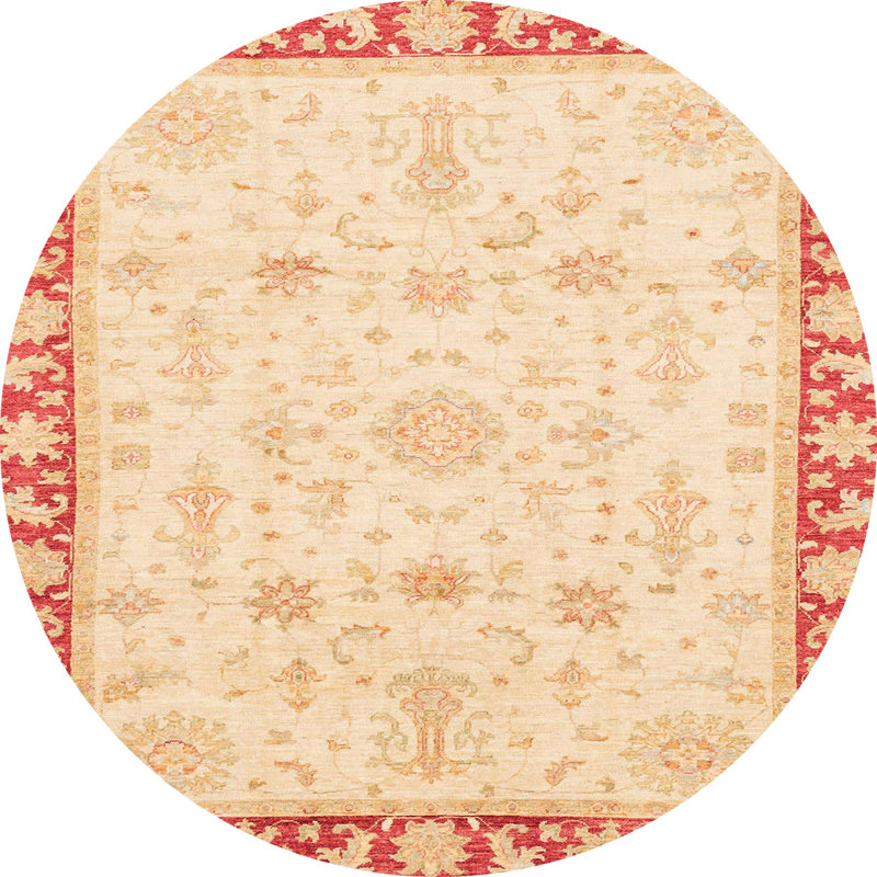 Tapis abstrait moderne 3511, Rond 4 pi