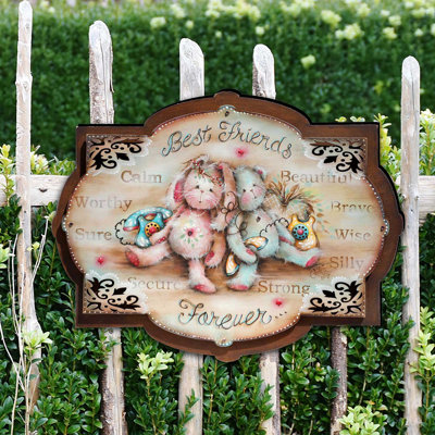 The Holiday Aisle® Best Friends Forever Diminutive Wall Decor