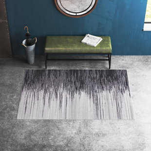 Gwyn Abstract Gray Area Rug