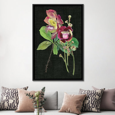 «Couroupita Guianensis II» par Melissa Wang, impression sur toile tendue