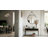 28'' Round Coastal Wall Mirror Brushed Black Aluminum Frame-587464466-587464476