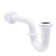 Pedestal Sink Supply Kit With P-Trap And Angle Stops