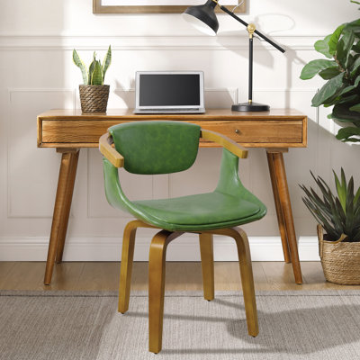 Chaise de travail en similicuir Breckston