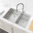 Handcrafted Overmount Double Bowl Kitchen Sink