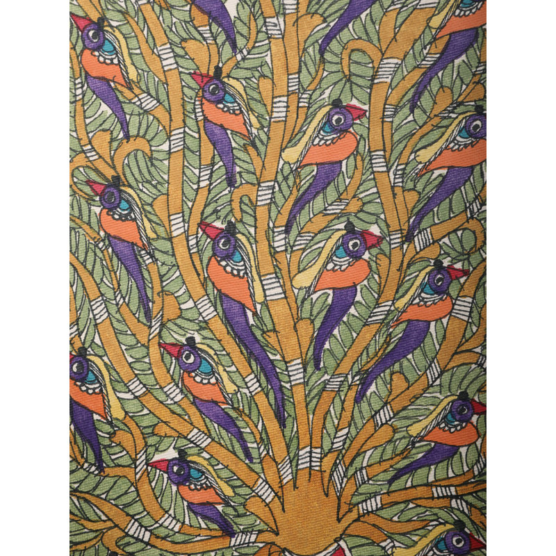 Arbre de vie avec paon | Papier fait à la main | Par Ashutosh Jha