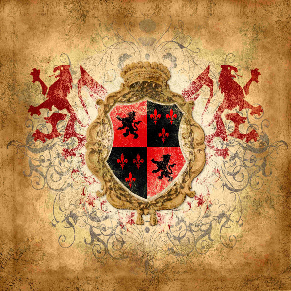 Grand Arms of France Wall Shield: Fleur-de-Lis - Design Toscano