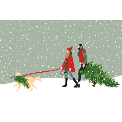 «Find the Perfect Tree» par Kamdon Kreations - impression sur toile tendue