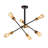 Timaios 6 - Light Dimmable Sputnik Modern Linear Chandelier