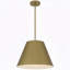 Luminaire suspendu en laiton à DEL de 16 po de diamètre-418429222-418429240