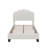 Upholstered Flower-Shape Bed, Elegant Flowers Headboard With LED Light Strip-559025922-545647388