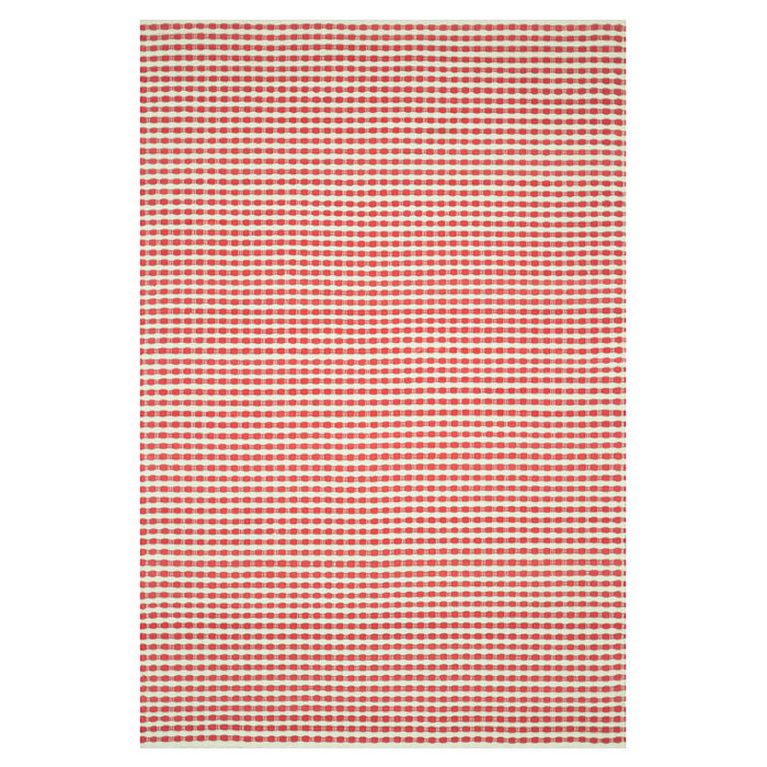 Cotton Geometric Indoor Rug, 2'3" x 3'9"