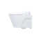 AP 1.28 GPF Elongated Floor Mounted Bidet Toilet (Seat Included) with Auto Flush