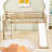 Kenslie Twin Wood Loft Bed With Slide, Ladder And Safety Guardrails Kenslie-889556904
