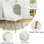 Chaise d'appoint rembourrée en velours-465854139