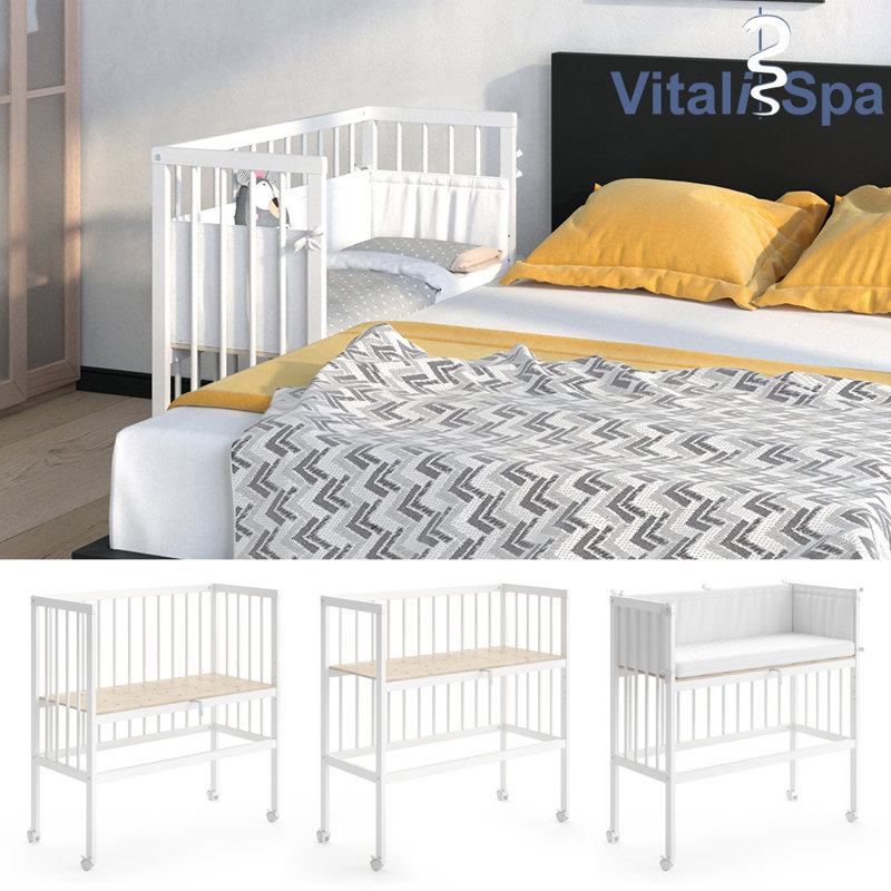 Leverette Solid Wood Cot Bed