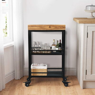 Dazion 14.17 " W Kitchen Cart