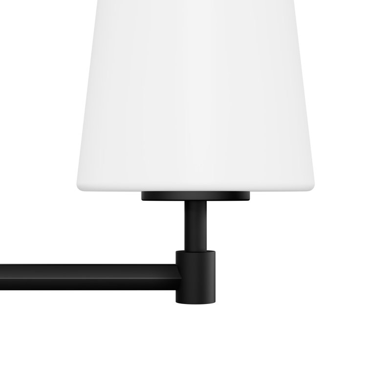 Nolita Dimmable Vanity Light, Matte Black, 3