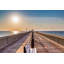 «Mccutchen Ocean Pier Right Down the Middle», reproduction de photo sur toile tendue-81126536