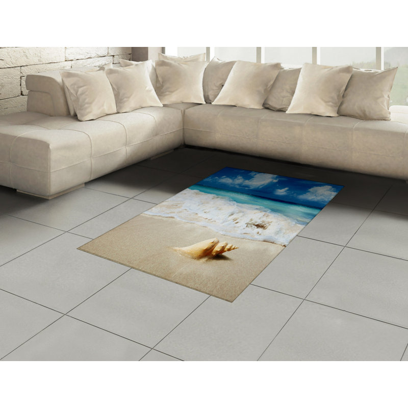 Eberhardt Toile Hand Woven Area Rug, Rectangle 120 x 180cm