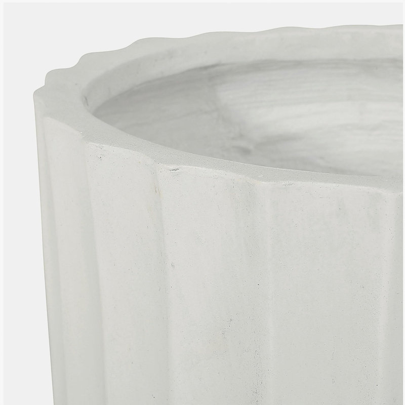 Jardinière Mgo, H 12,75 po x l 12,75 po x P 12,75 po