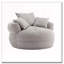 Fauteuil Boucle rembourré, sans assemblage-1561384302
