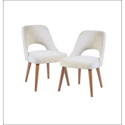 Elegant Dining Side Chairs, Set of 2, with Comfortable Seating and Durable Design for Modern Kitchens and Dining Rooms.