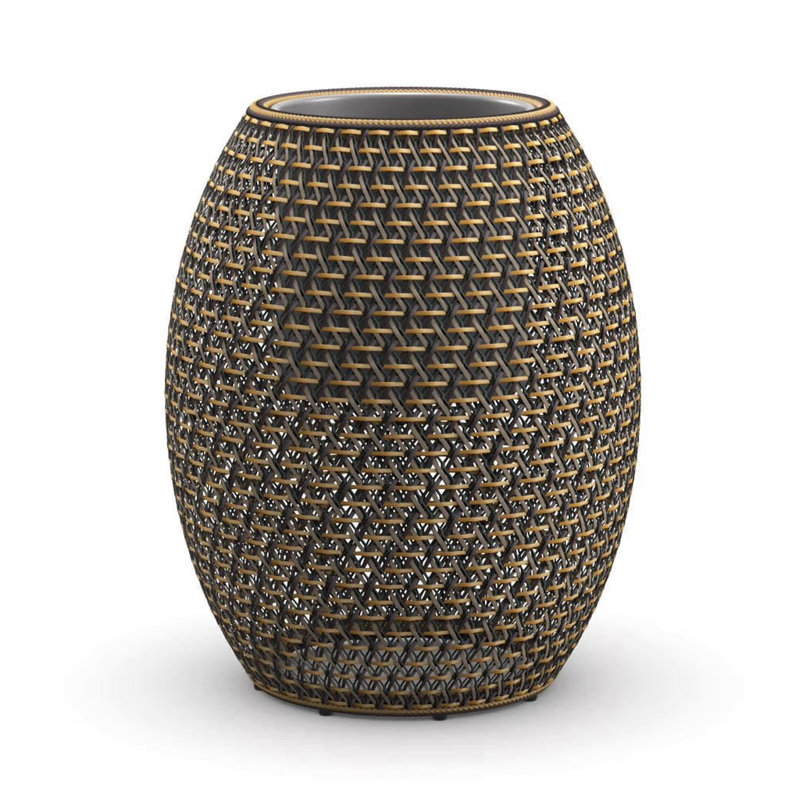 Dala Handmade Planter, Ibiza, 32.5" H x 30" W x 30" D