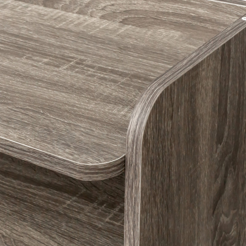 Table de salle à manger extensible avec rangement, Bois de grange