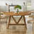 47-inch Solid Wood Round Dining Table, Seats 4-6