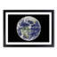 View of the Americas of Planet Earth - Picture Frame Painting Print-55605385-55605388