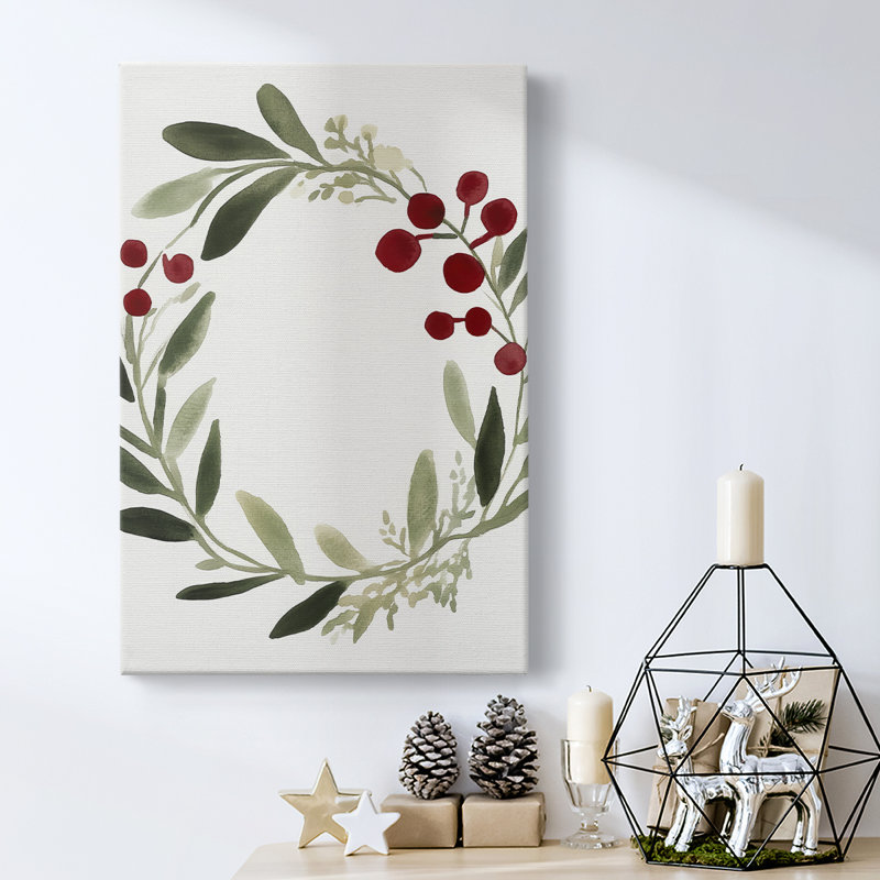 Art des Fêtes de Noël - Toile tendue avec châssis CCDXLVI, H 48 po x l 32 po