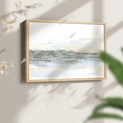 Rock Coast I -Framed Print - Restickable