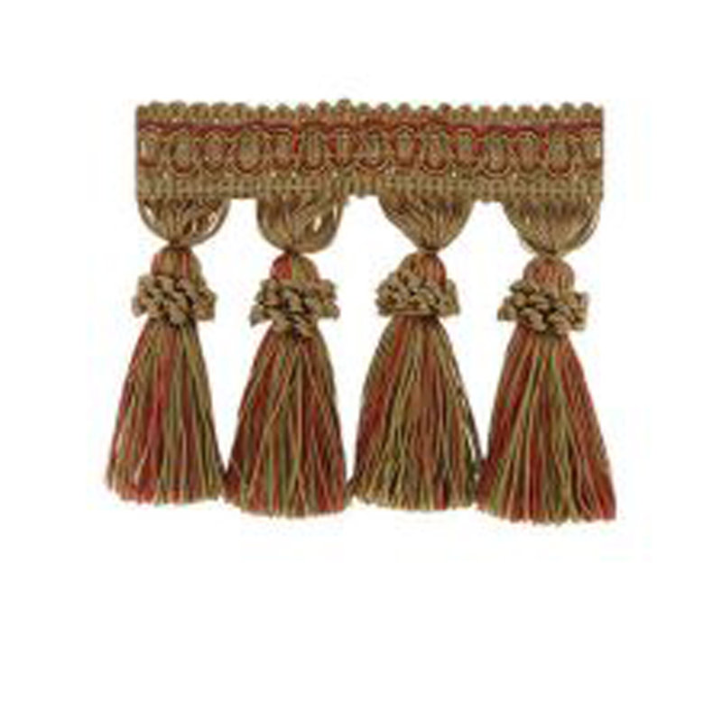 Tissu géométrique rhodes, Rouge