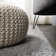 Collesse Solid Shag Light Gray Rug