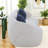 Spacious Modern Sofas, Boucle Upholstered, Curved Design For Home & Office