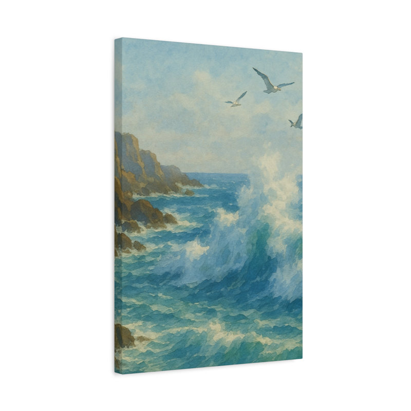 Aaroon Single Picture Frame Print on Canvas, 60.96 cm H x 40.64 cm W