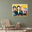 Art graphique sur toile tendue avec galerie d'archives Trinx Hollywood-380205758