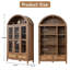 Vitrine de rangement 75 po-1954737292
