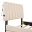 Lit plateforme tapissier simple avec lit gigogne Teddy-238849347