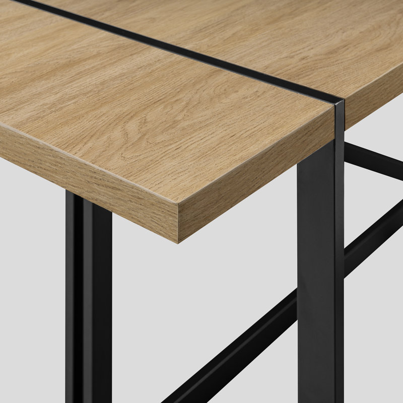 4 - Person Dining Set, Beige, Beige/Black