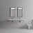 WS Bath Collections Cento 17.7 " Ceramic Rectangular Bathroom Sink and Overflow Hole