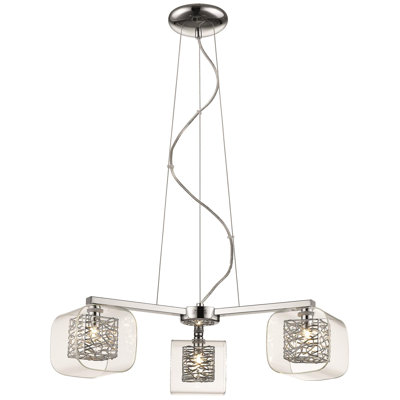 Kidsgrove 3-Light Sputnik Chandelier