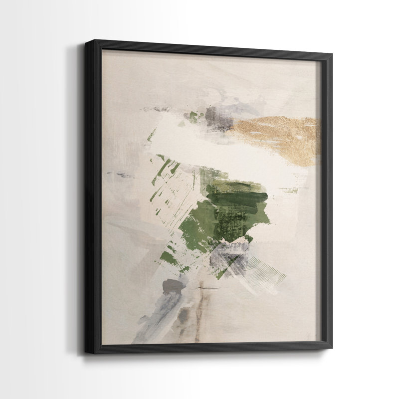 Sand Pond Fall I, reproduction encadrée - bois massif, Noir, noir, noir, noir, H 21 po x l 17 po