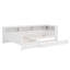 Lit plateforme simple en L avec lit gigogne et tiroir-1857624196