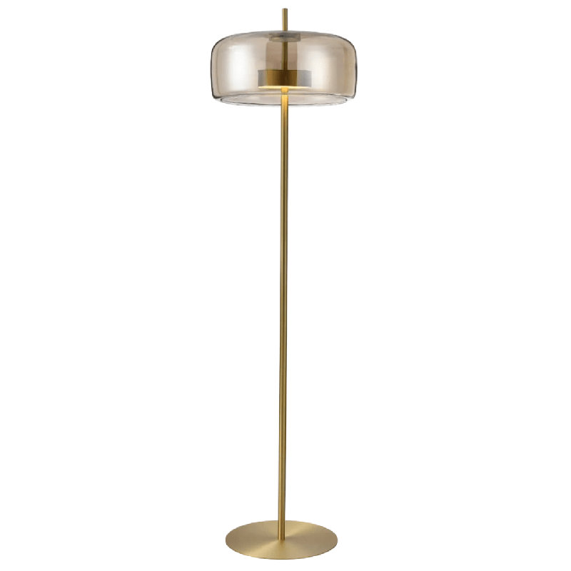 Lampe sur pied DEL en verre Mira