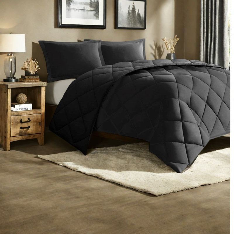 Scotchgard King Polyester Bedding Sets, Reversible Modern Home Comfort