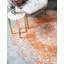 Tapis orange à motif géométrique Pharaoh-40280966